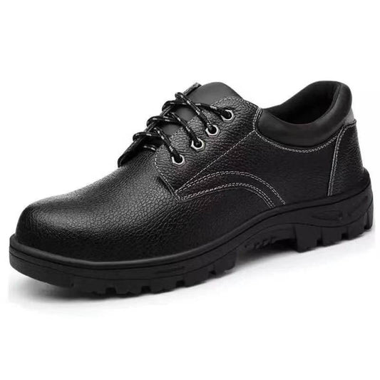 Rillttend® – P002  Steel Toe Leather Rubber Safety Shoes